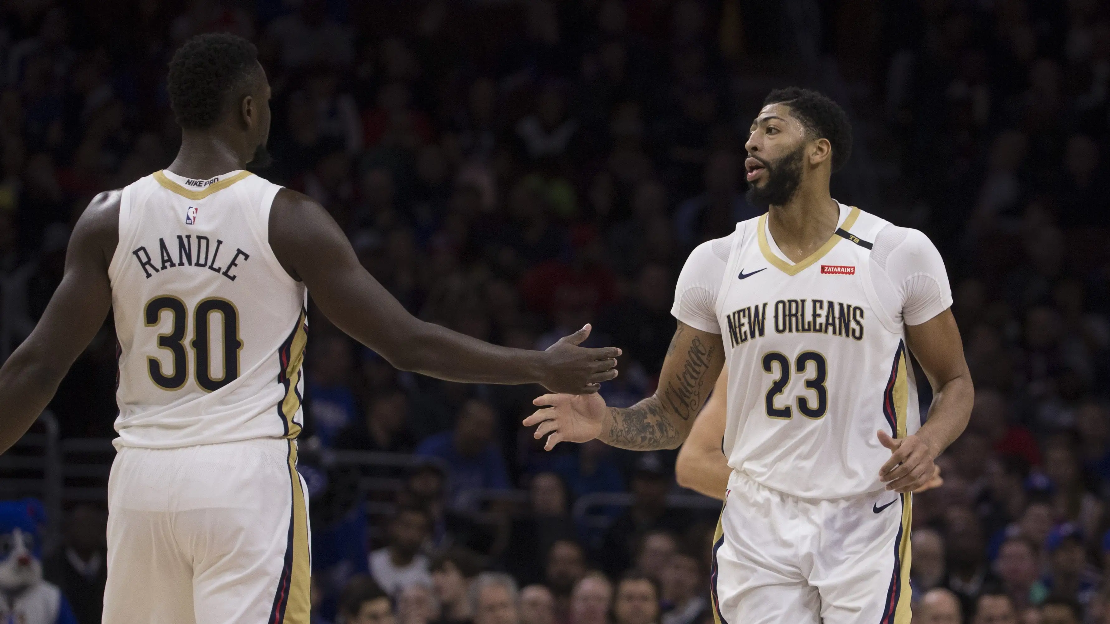 Julius with Anthony Davis